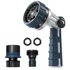 SUNPOW Garden Hose Nozzle, 10 Spray Patterns